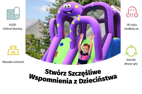 Dmuchany park wodny Happy Hop - Ośmiornica