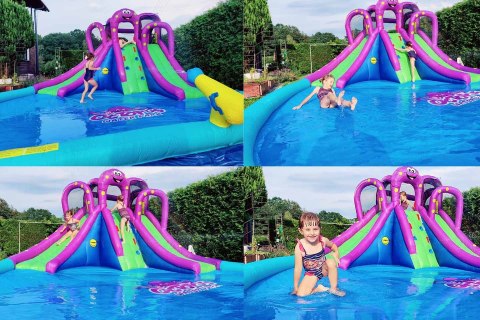 Dmuchany park wodny Happy Hop - Ośmiornica