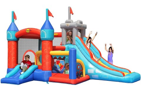 Dmuchany plac zabaw HappyHop - Zamek 13w1