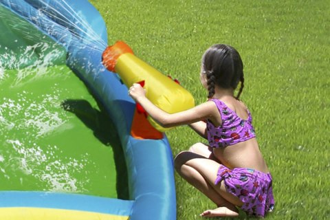 HappyHop wodny dmuchaniec - Oaza 7w1