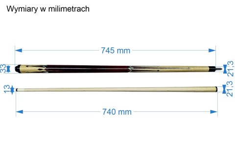 Kij bilardowy II cz. McDermott Lucky L76