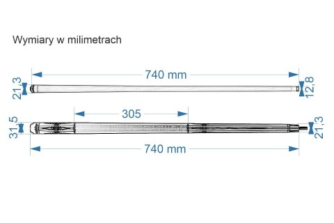 Kij bilardowy II cz. Vaula Stargate-II no.55