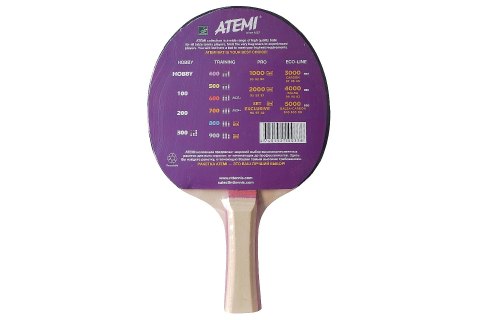 Rakieta do tenisa stołowego Atemi 300 hobby