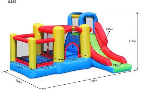 Centrum zabaw dla dzieci Fantasy 5w1 Happy Hop z piłkami