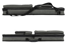 Futerał na Kije Bilardowe Vaula Titan - Szary, z Tkaniny 2x4