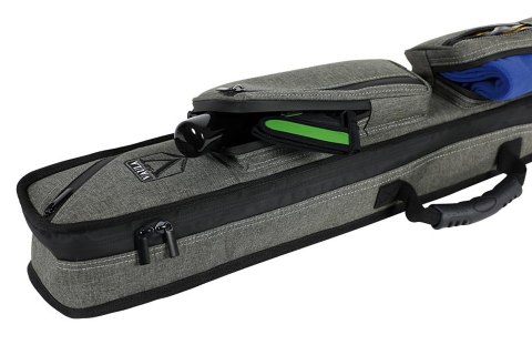 Futerał na Kije Bilardowe Vaula Titan - Szary, z Tkaniny 2x4