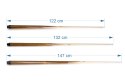 Kij Bilardowy 1-Cz. Europool Maple Club 122,132 lub 147cm