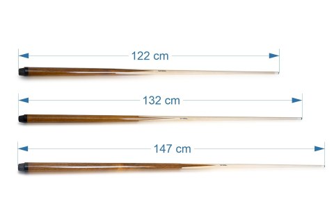 Kij Bilardowy 1-Cz. Europool Maple Club 122,132 lub 147cm