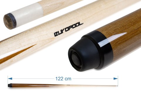 Kij Bilardowy 1-Cz. Europool Maple Club 122,132 lub 147cm
