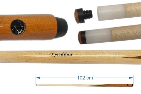 Kij bilardowy Excalibur Premium od 102 do 133 cm