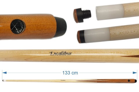 Kij bilardowy Excalibur Premium od 102 do 133 cm