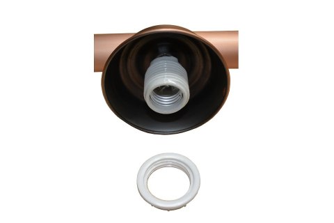 Lampa bilardowa 3 kloszowa w kolorze antycznego brązu