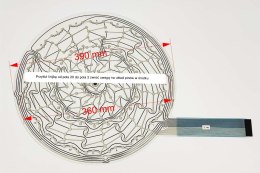 Matryca okrągła do darta Cyberdine 2E (folia)