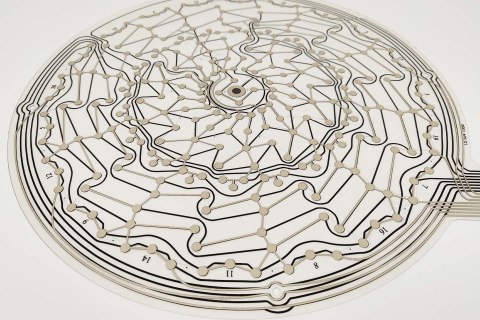 Matryca okrągła do darta Cyberdine 2E (folia)