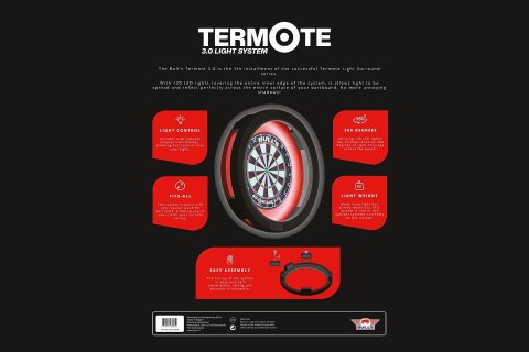 Oświetlenie tarczy - Bull's Termote 3.0