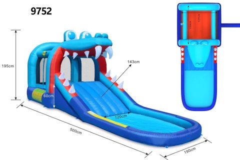 Park Skakania i Pluskania Krokodyla - HappyHop