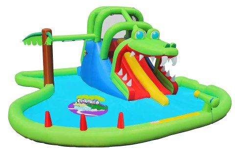 Podwójna zjeżdżalnia wodna Krokodyla w Dżungli - HappyHop