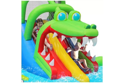 Podwójna zjeżdżalnia wodna Krokodyla w Dżungli - HappyHop