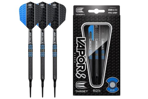 Rzutki Target Vapor8 Black Blue (soft tip) 21g