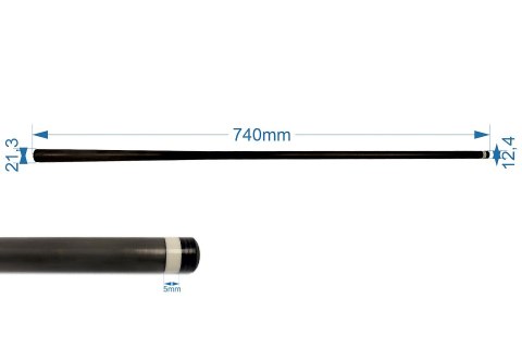 Szczytówka Carbon 29" do kijów Vaula gwint VP2