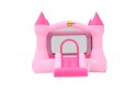Dmuchany zamek ze zjeżdżalnią Happy Hop new - różowy new 2025