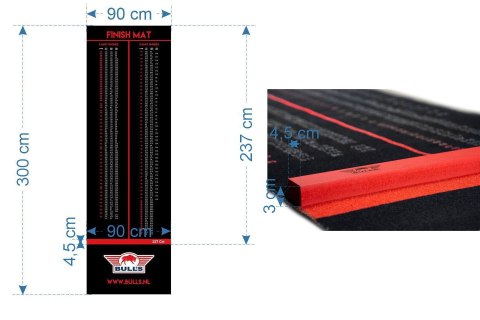 Mata do darta Bull's Carpet Finishmat 300x90cm