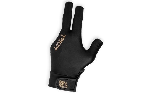 Rękawiczka bilardowa TAOM MIDAS - LEWA, Czarna