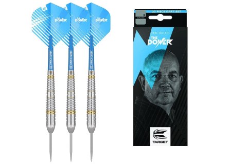 Rzutki Target Phil Taylor Brass (steel tip) 22g