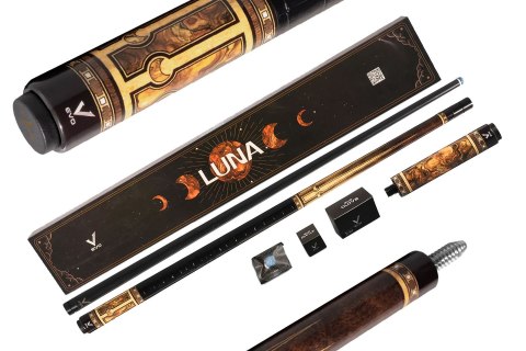 Kij bilardowy 2-cz. EVO Luna-3 Golden Crest MAX