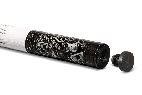 Kij bilardowy 2-cz. EVO Rebel-2 White Leather Wrap
