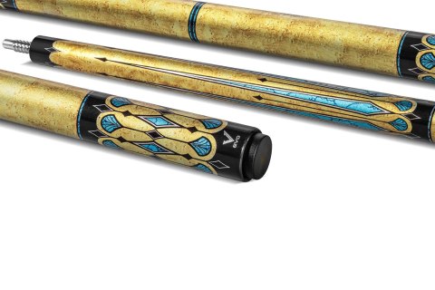 Kij bilardowy 2-cz. EVO Warrior-2 Desert Gold