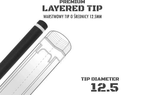 Kij bilardowy 2-cz. Rhino EVO Camo Desert