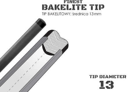 Kij bilardowy 2-cz. Rhino KOMET II Break Cue