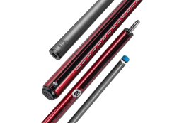 Kij bilardowy 2-cz. Rhino NEBULA 2 - Crimson Red