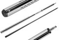 Kij bilardowy 2-cz. Rhino NEBULA 2 - Silver Metal