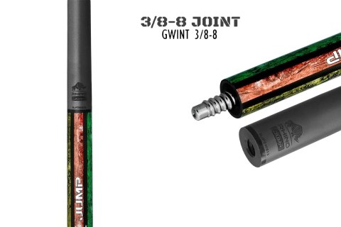 Kij bilardowy 3-cz. Rhino PARKOUR Jump Cue