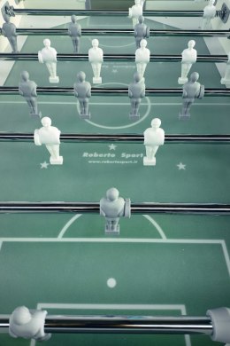 Stół do piłkarzyków ERMES TR Grey - Roberto Sport