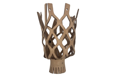 Skórzane siatki bilardowe z naturalnej skóry - komplet 6 sztuk